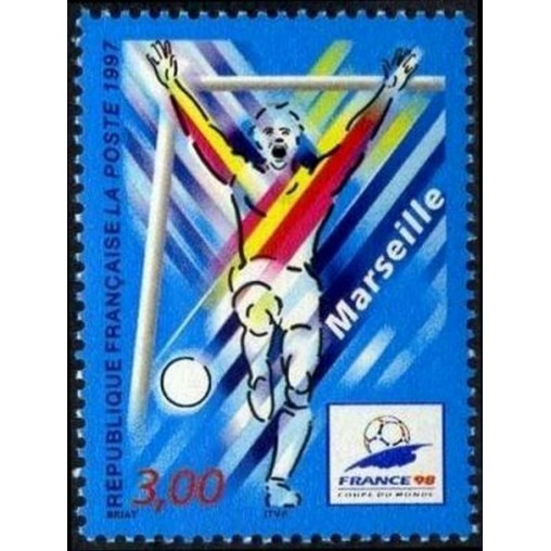 France Yvert Num 3075 ** Coupe du Monde 98 Marseille 1997