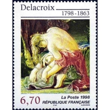 France Yvert Num 3147 ** Tableau Delacroix  1998