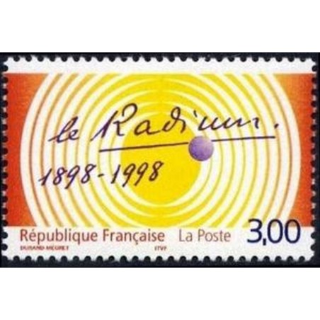 France Yvert Num 3210 ** Curie Radium  1998