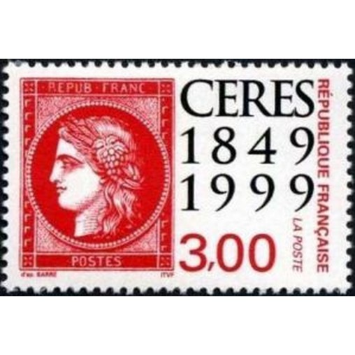 France Yvert Num 3212 ** Ceres rouge  1999