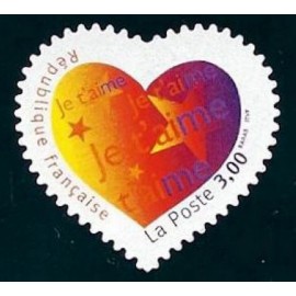 France Yvert Num 3220 ** Cœur Adhesif  1999