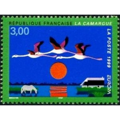 France Yvert Num 3240 ** Europa Camargue  1999