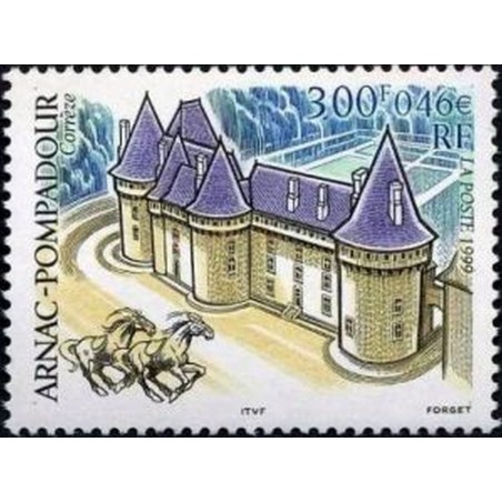 France Yvert Num 3279 ** Château Arnac  1999