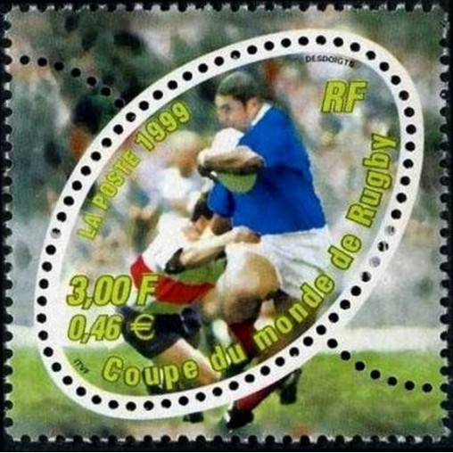 France Yvert Num 3280 ** Rugby  1999