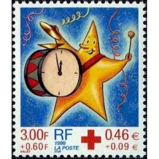 France Yvert Num 3288 ** Croix Rouge  1999