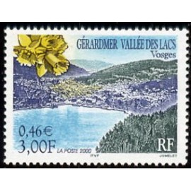 France Yvert Num 3311 ** Vosges lac en 2000