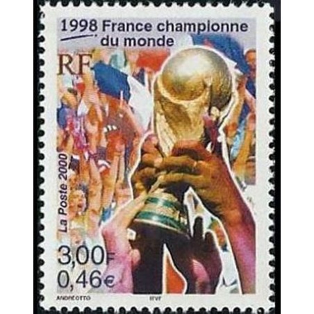 France Yvert Num 3314 ** Foot France en 2000
