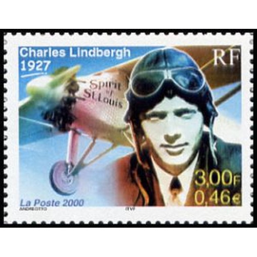 France Yvert Num 3316 ** Lindbergh en 2000