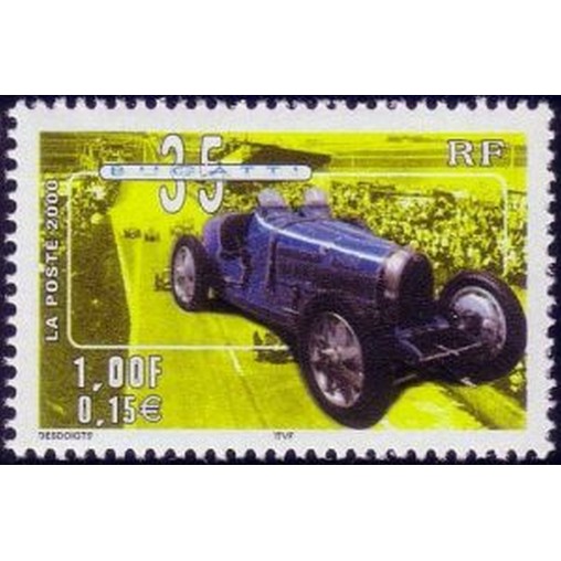 France Yvert Num 3317 ** Bugatti en 2000