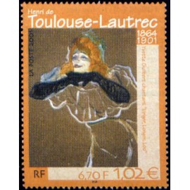 France Yvert Num 3421 ** Tableau Lautrec en 2001