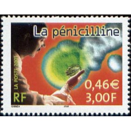 France Yvert Num 3422 ** peniciline en 2001