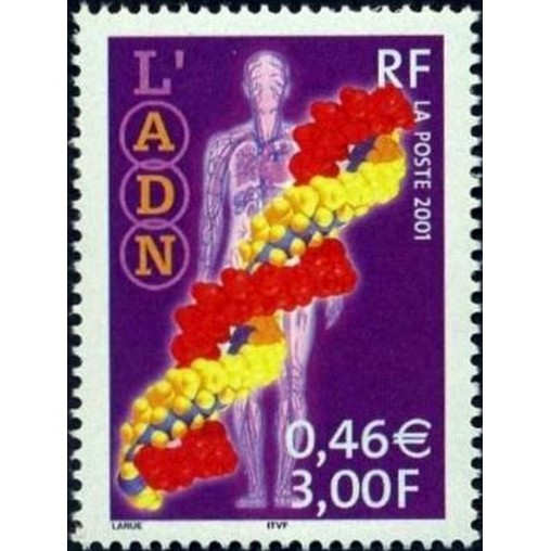 France Yvert Num 3423 ** ADN en 2001