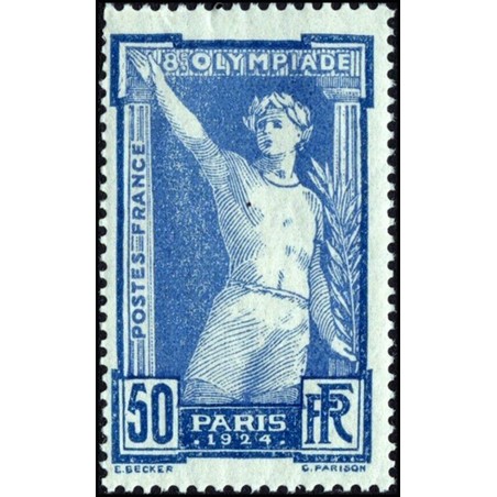 France num Yvert 186 ** MNH Jo de Paris Année 1924