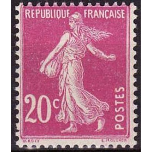 France num Yvert 190 ** MNH Semeuse Année 1924