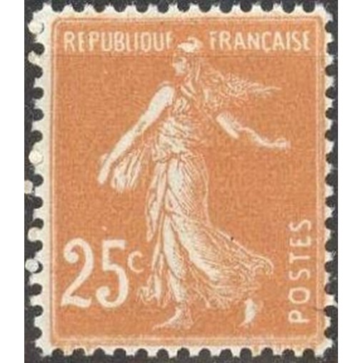 France num Yvert 235 ** MNH Semeuse Année 1927