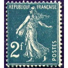 France num Yvert 239 ** MNH Semeuse Année 1927