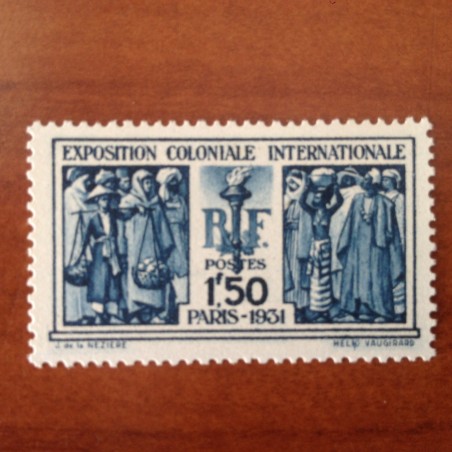 France num Yvert 274 ** MNH Exposition coloniale Paris Année 1931