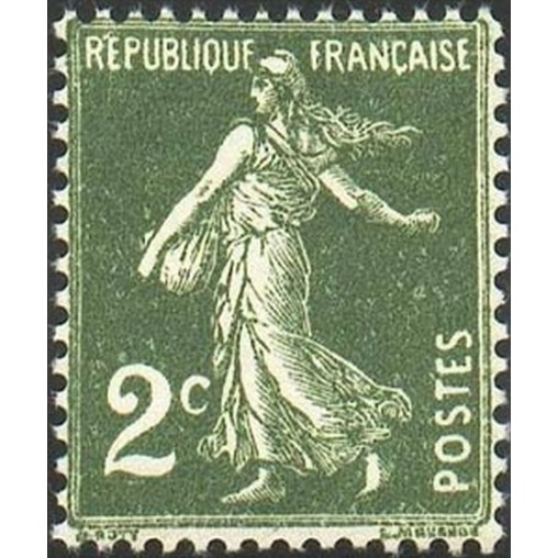 France num Yvert 278 ** MNH Semeuse Année 1932