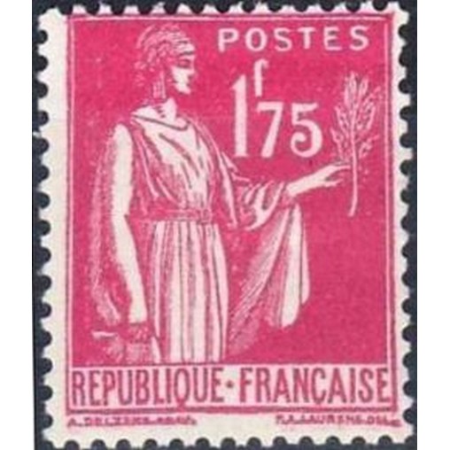 France num Yvert 289 ** MNH Type Paix Année 1932
