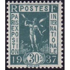 France num Yvert 323 ** MNH Exposition internationnal de Paris Année 1936