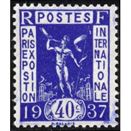 France num Yvert 324 ** MNH Exposition internationnal de Paris Année 1936