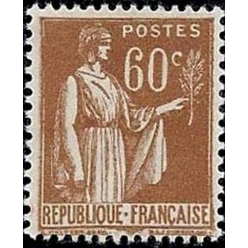 France num Yvert 364 ** MNH Paix Année 1937