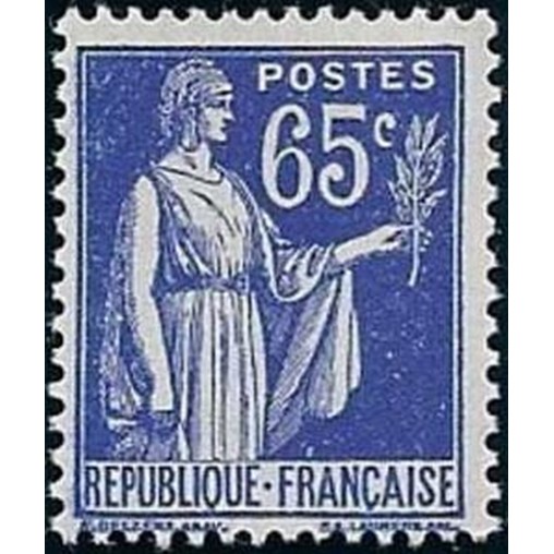 France num Yvert 365 ** MNH Paix Année 1937