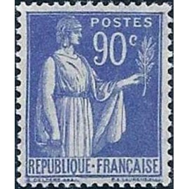 France num Yvert 368 ** MNH Paix Année 1937