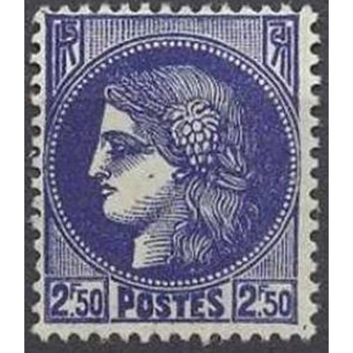 France num Yvert 375A ** MNH Type ceres Année 1938