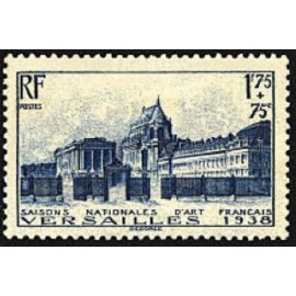 France num Yvert 379 ** MNH Château versailles Année 1938