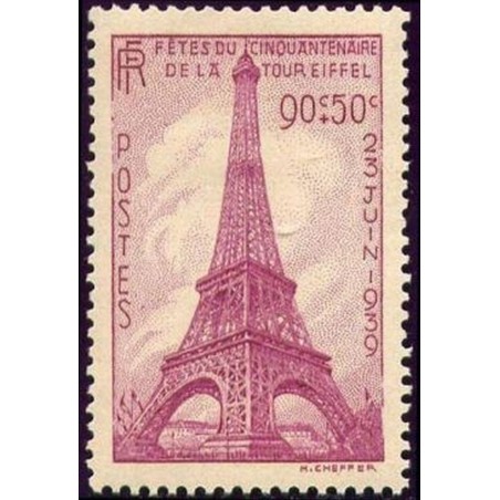 France num Yvert 429 ** MNH Tour eiffel Année 1939