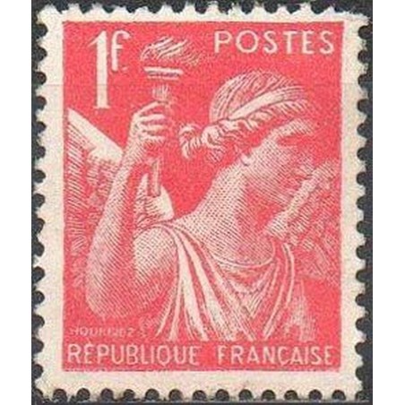 France num Yvert 433 ** MNH Iris Année 1939