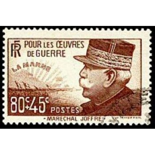 France num Yvert 454 ** MNH Joseph Joffre Année 1940