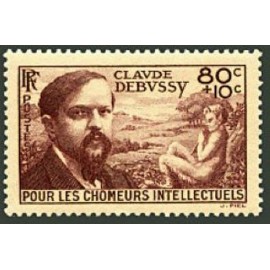 France num Yvert 462 ** MNH Debussy Année 1940