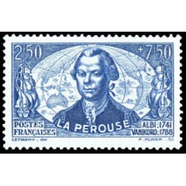France num Yvert 541 ** MNH La Perouse Astrolabe Année 1942