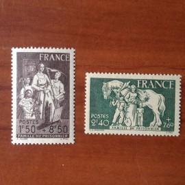 France num Yvert 585-586 ** MNH  Année 1943